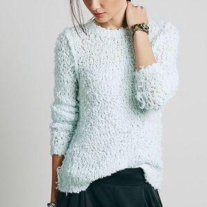 Free People Polar Bear Pullover Sweater